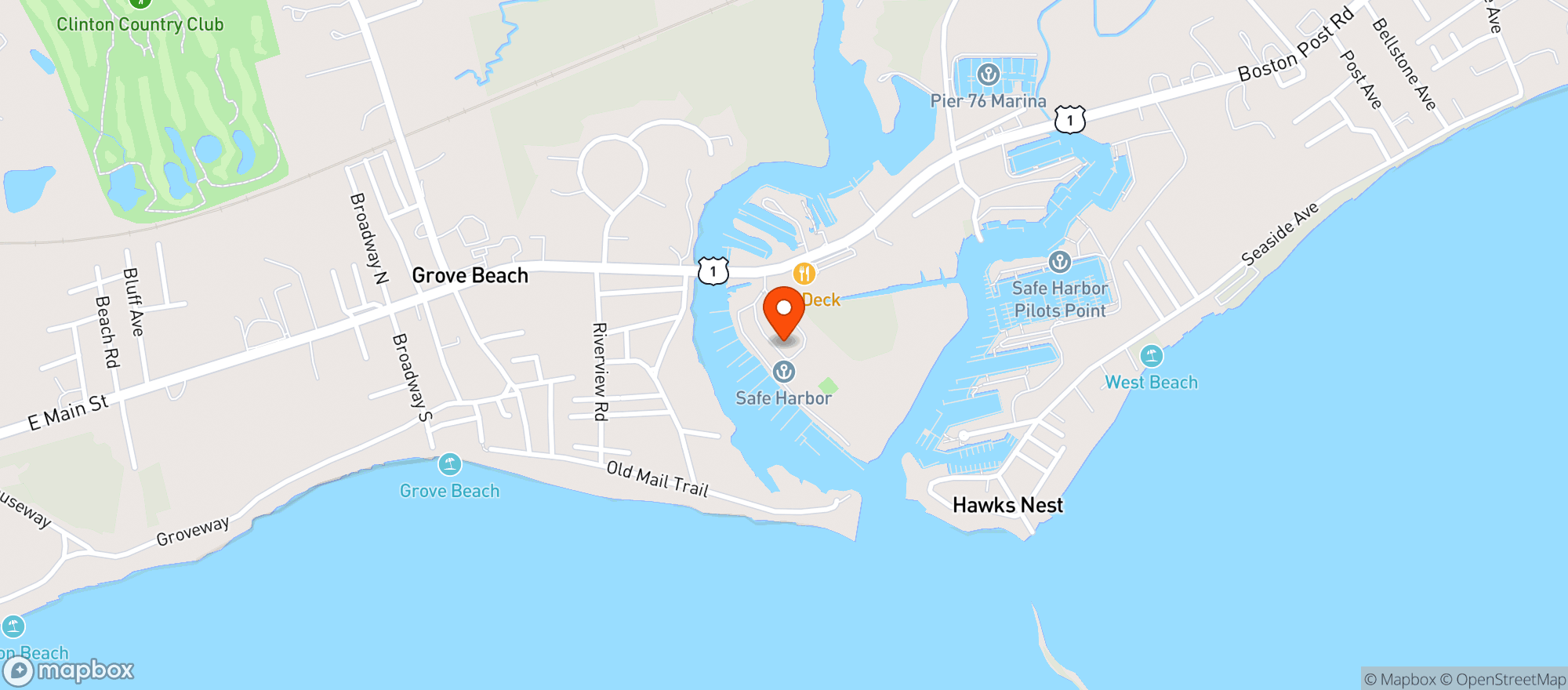 Map showing Bacari Social