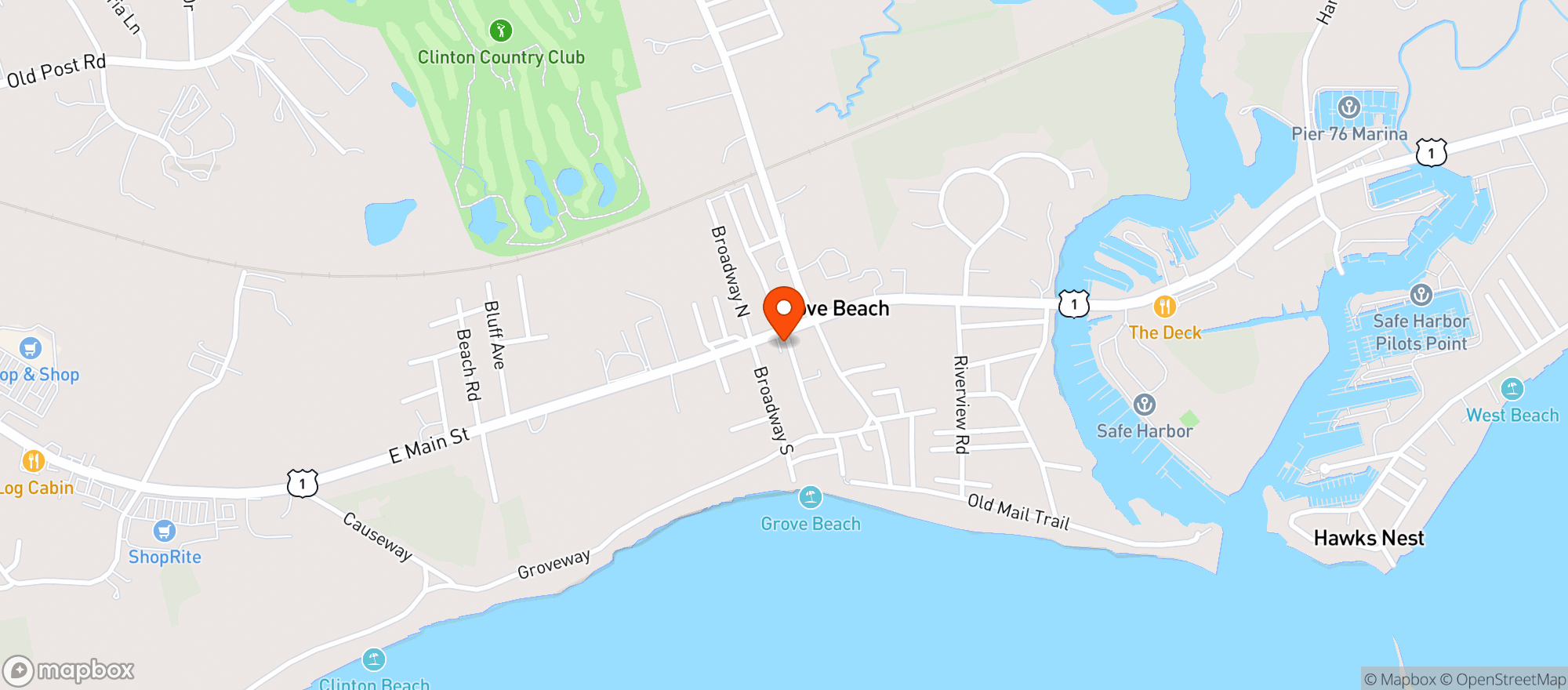 Map showing Good spirits