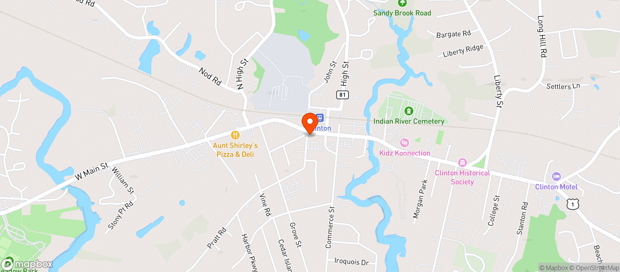 Map showing Chips Pub Iii