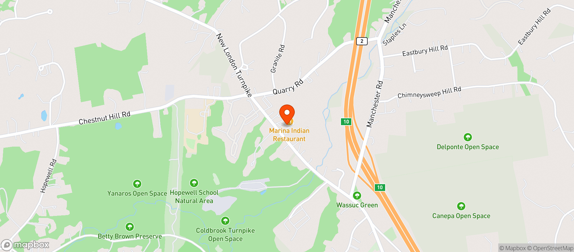 Map showing Paddys Spirit Shoppe
