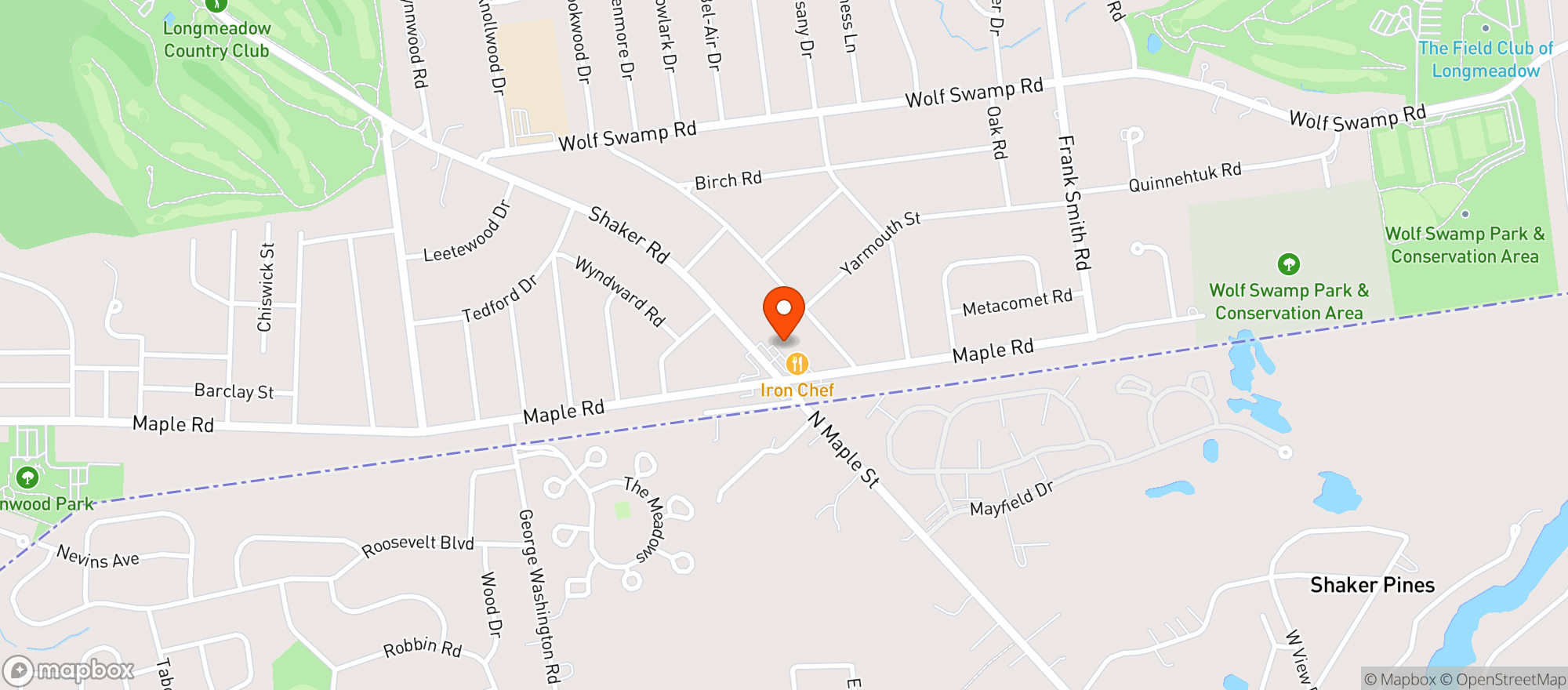Map showing Bottle Shop
