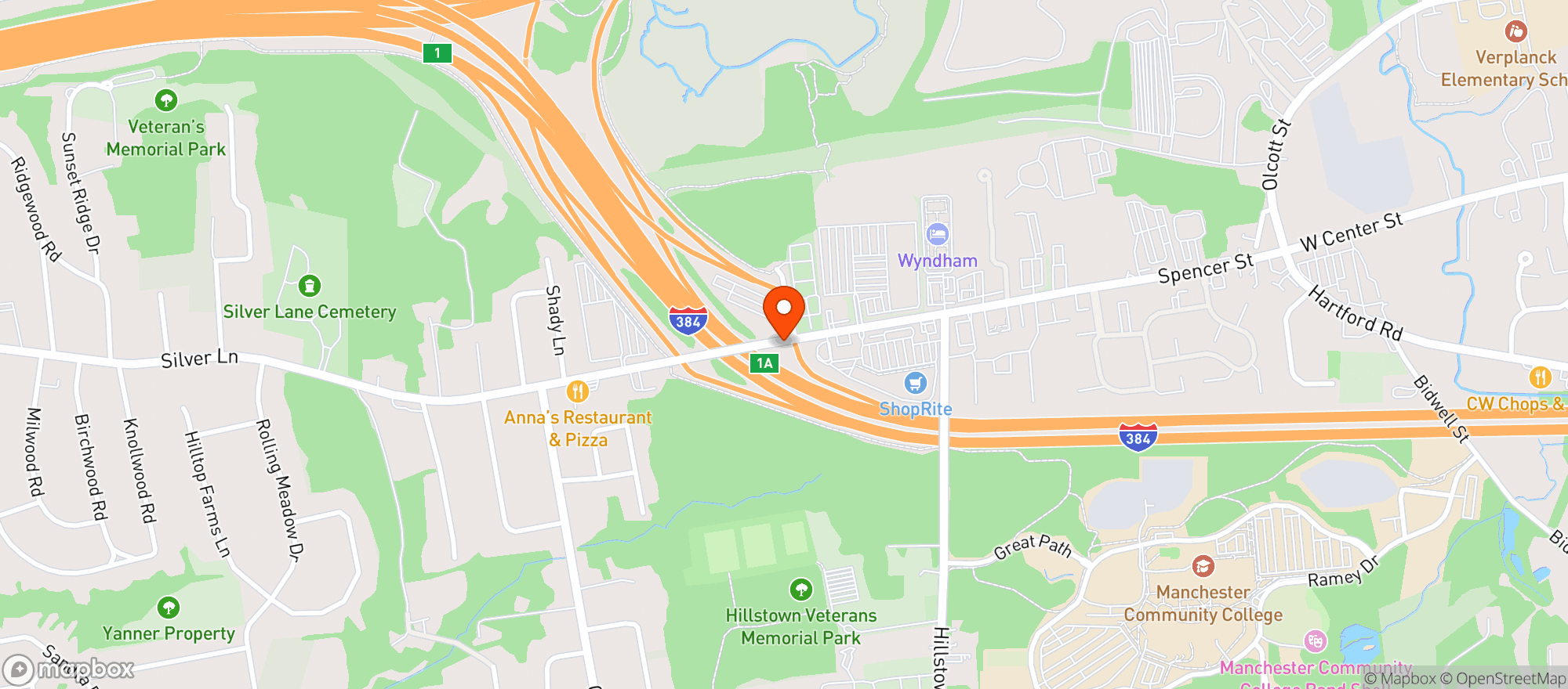 Map showing Spendless Discount Liquor
