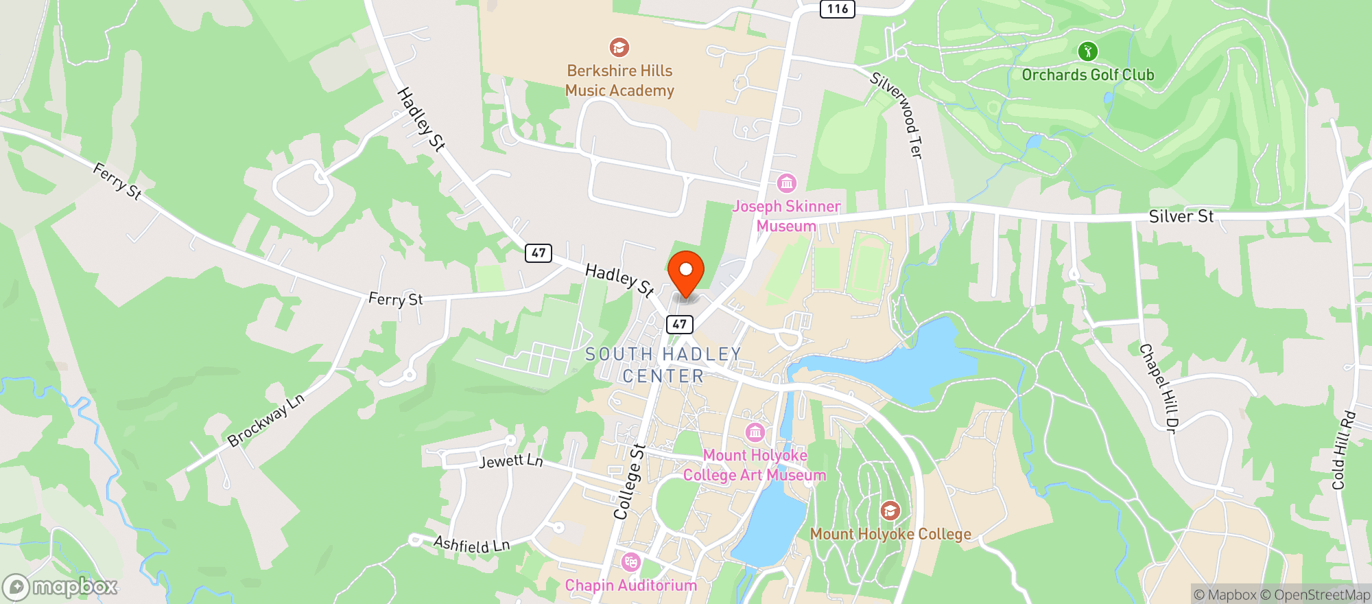 Map showing The Yardhouse