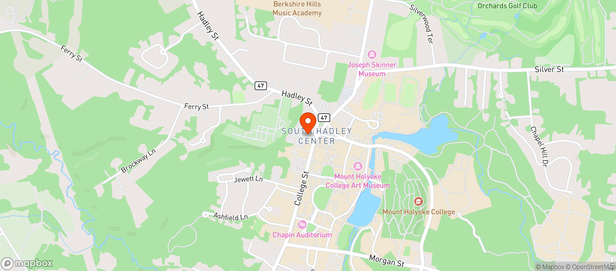 Map showing Johnnys Bar & Grill