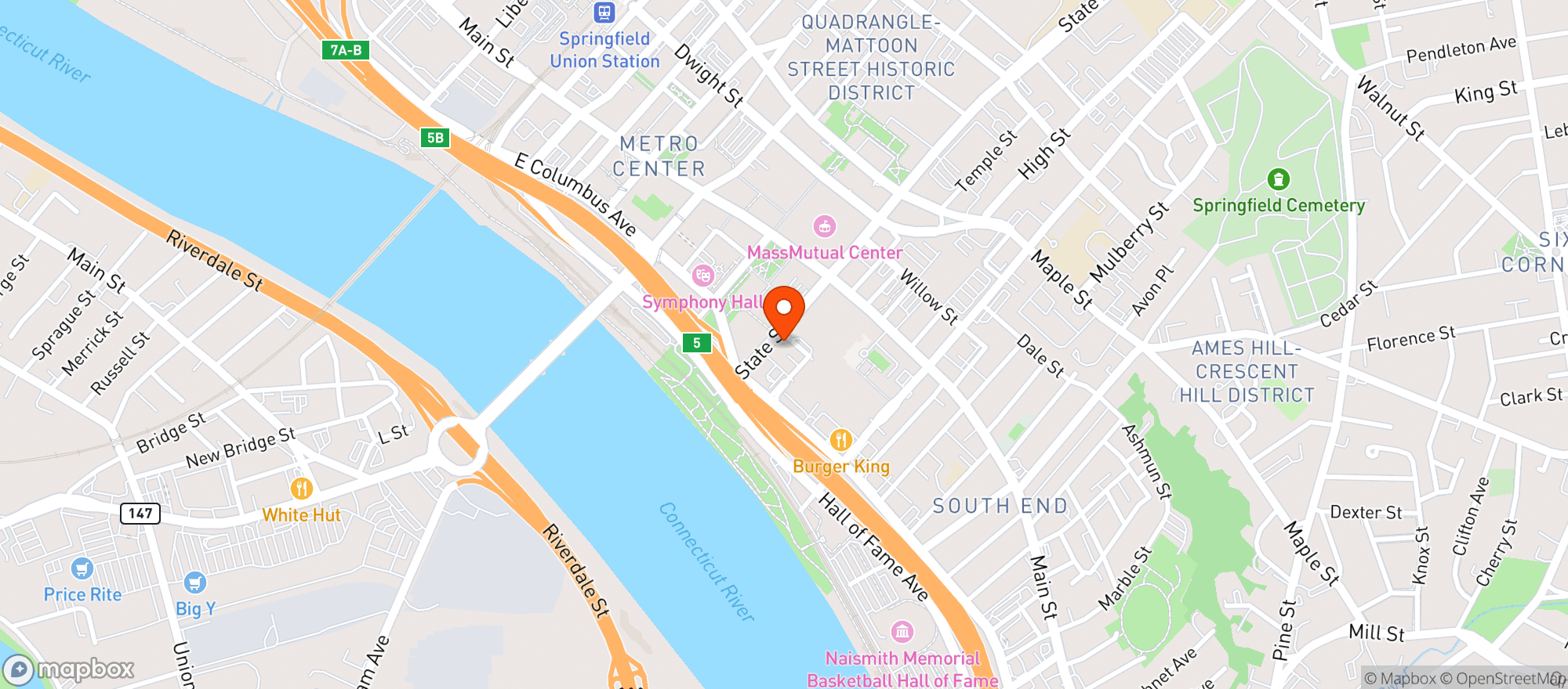 Map showing Mgm #999999