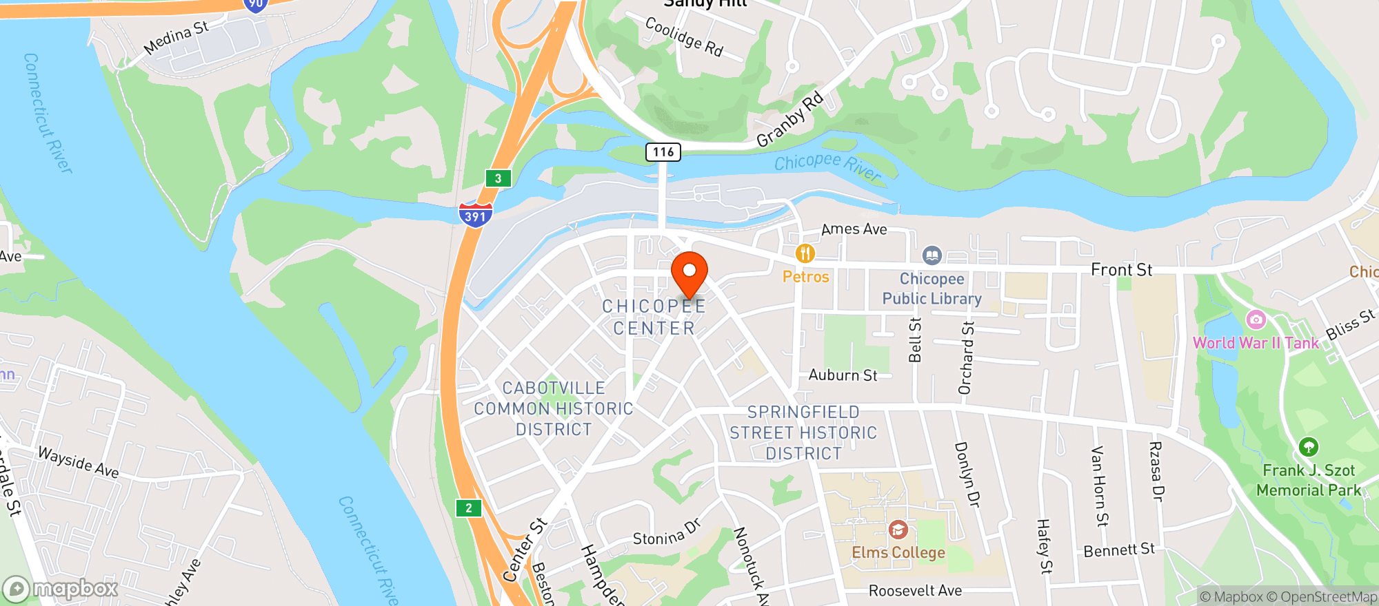 Map showing Munich Haus