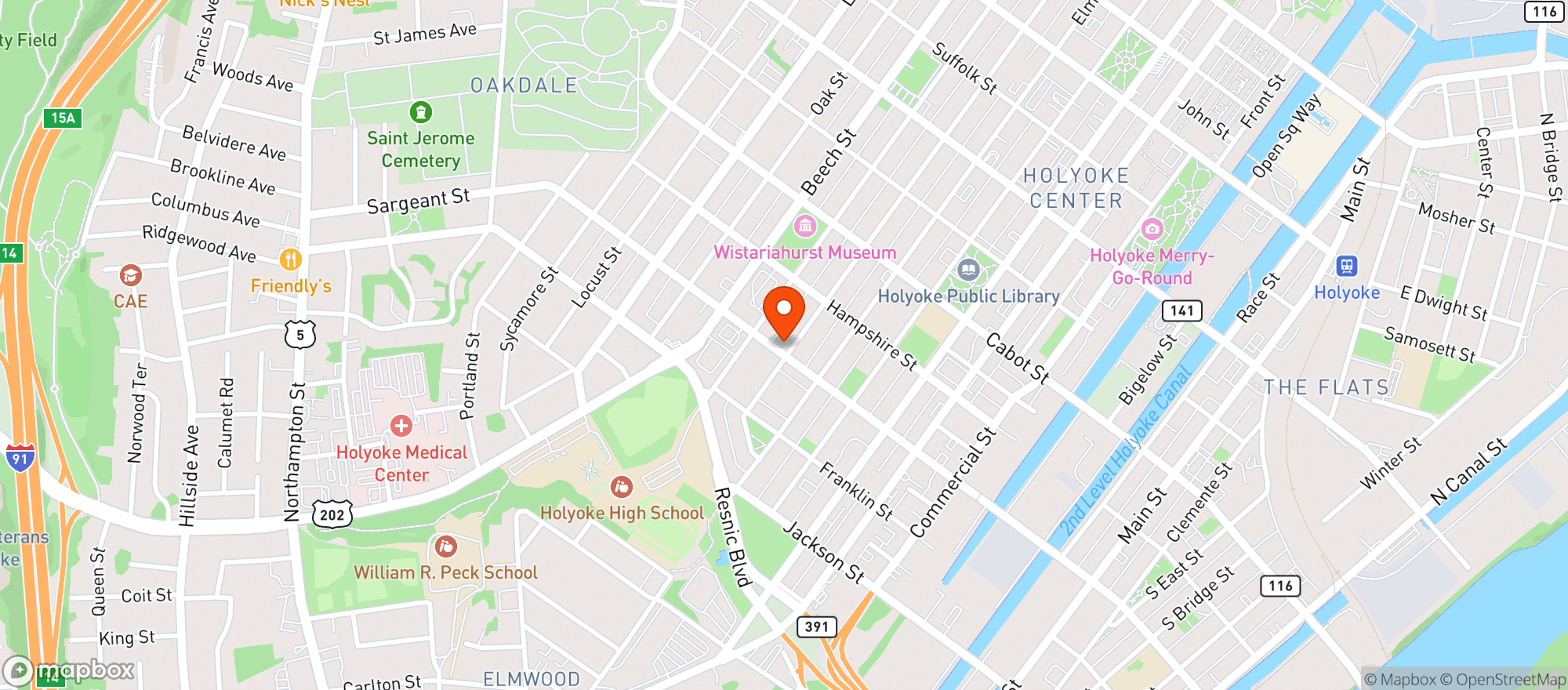 Map showing Mannys Market