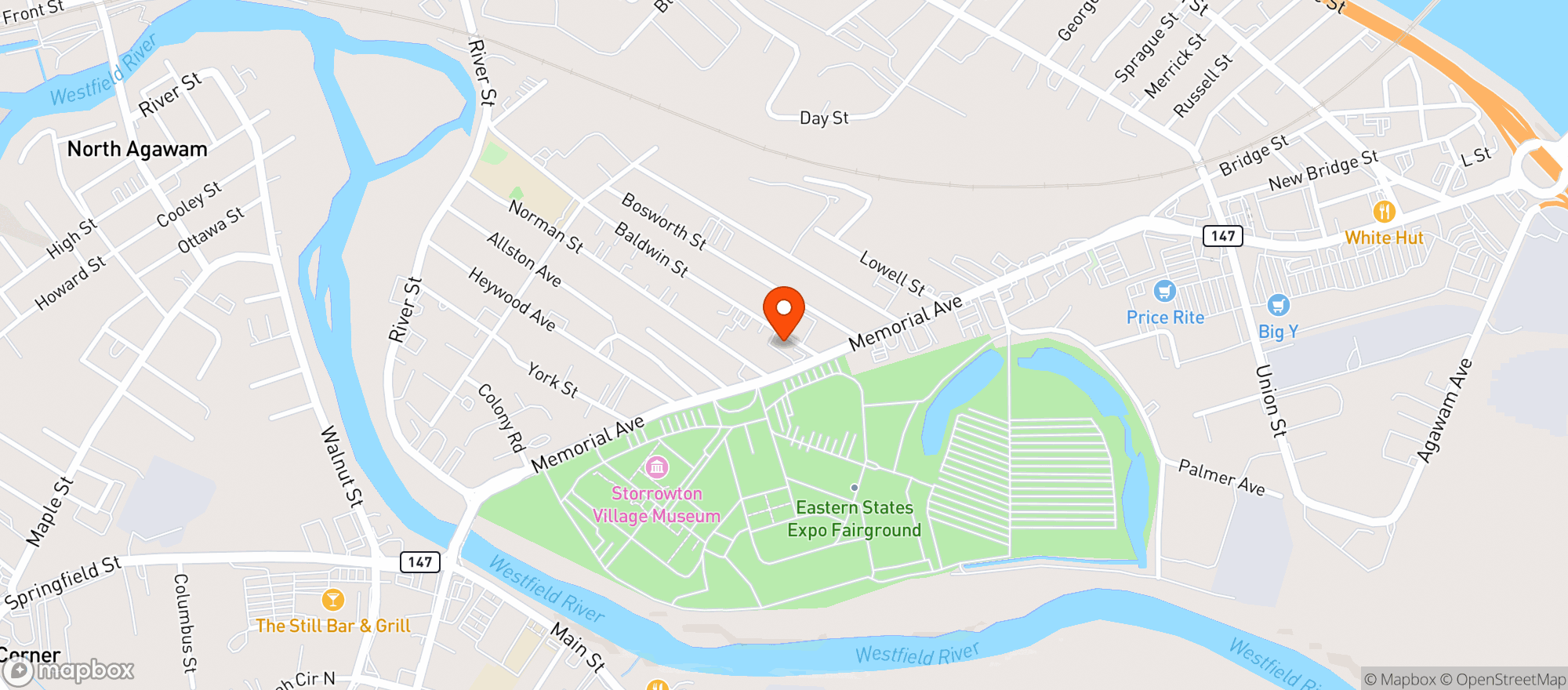 Map showing Dante Club