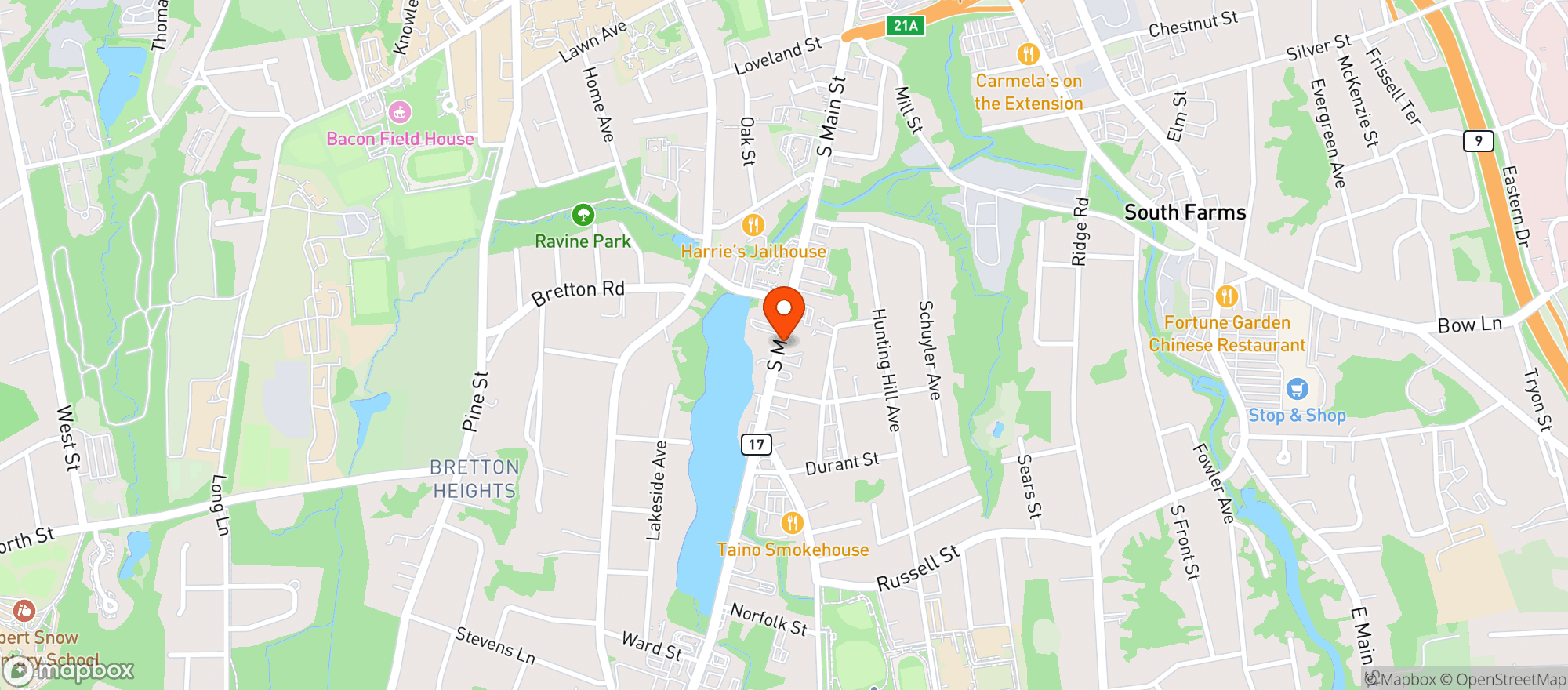 Map showing Wine Cellar