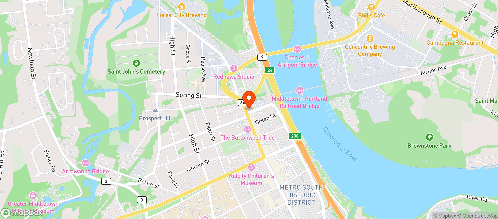 Map showing Krust