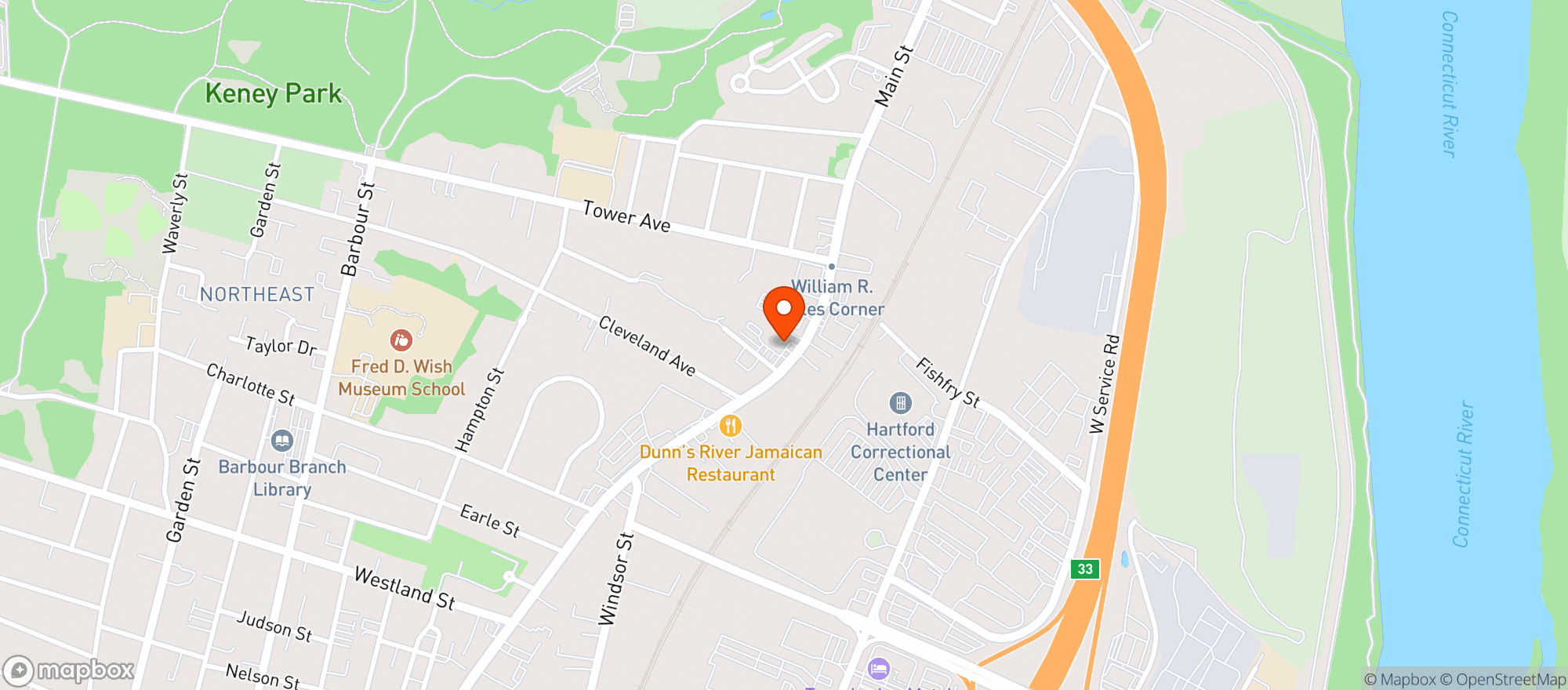 Map showing Vibz