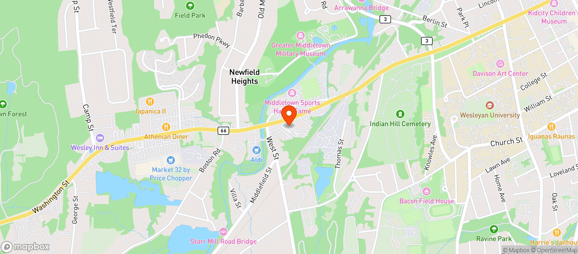 Map showing Rk Wine & Spirits