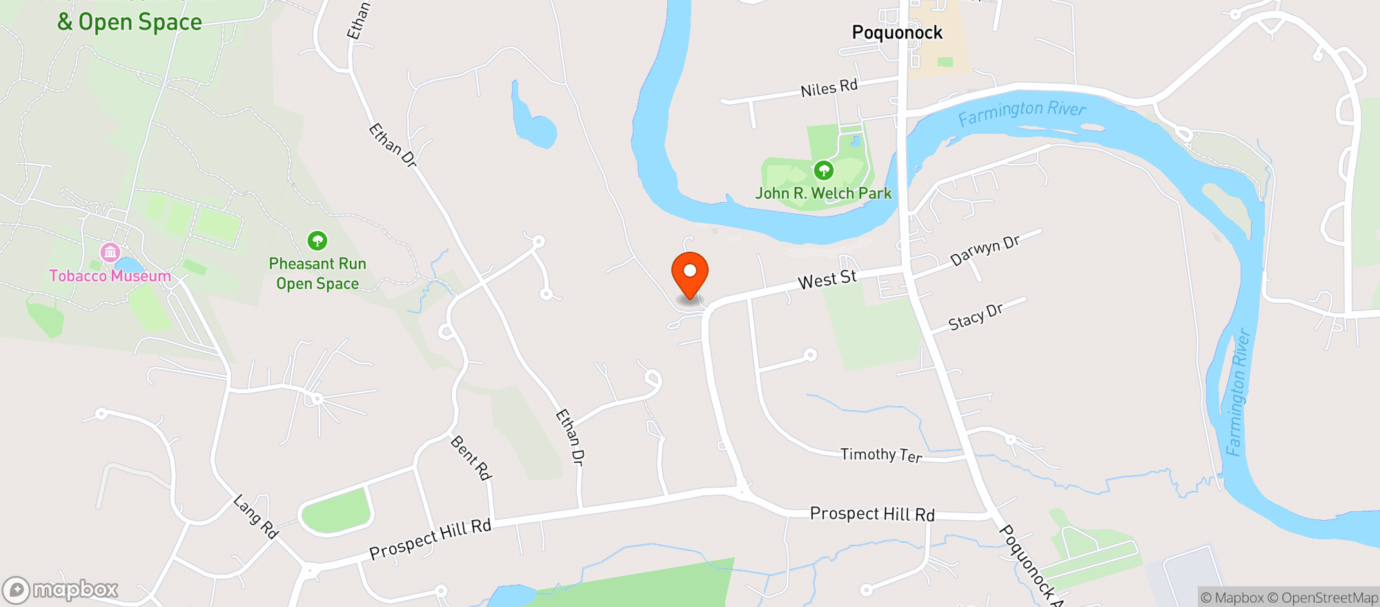 Map showing Country Liquors Bolton