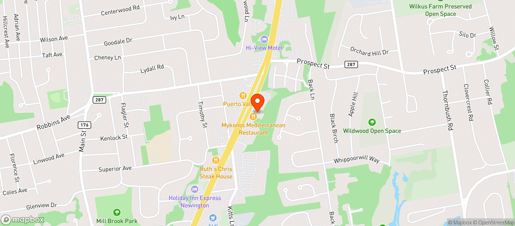 Map showing Happy Harry's Wine & Liquor Discount