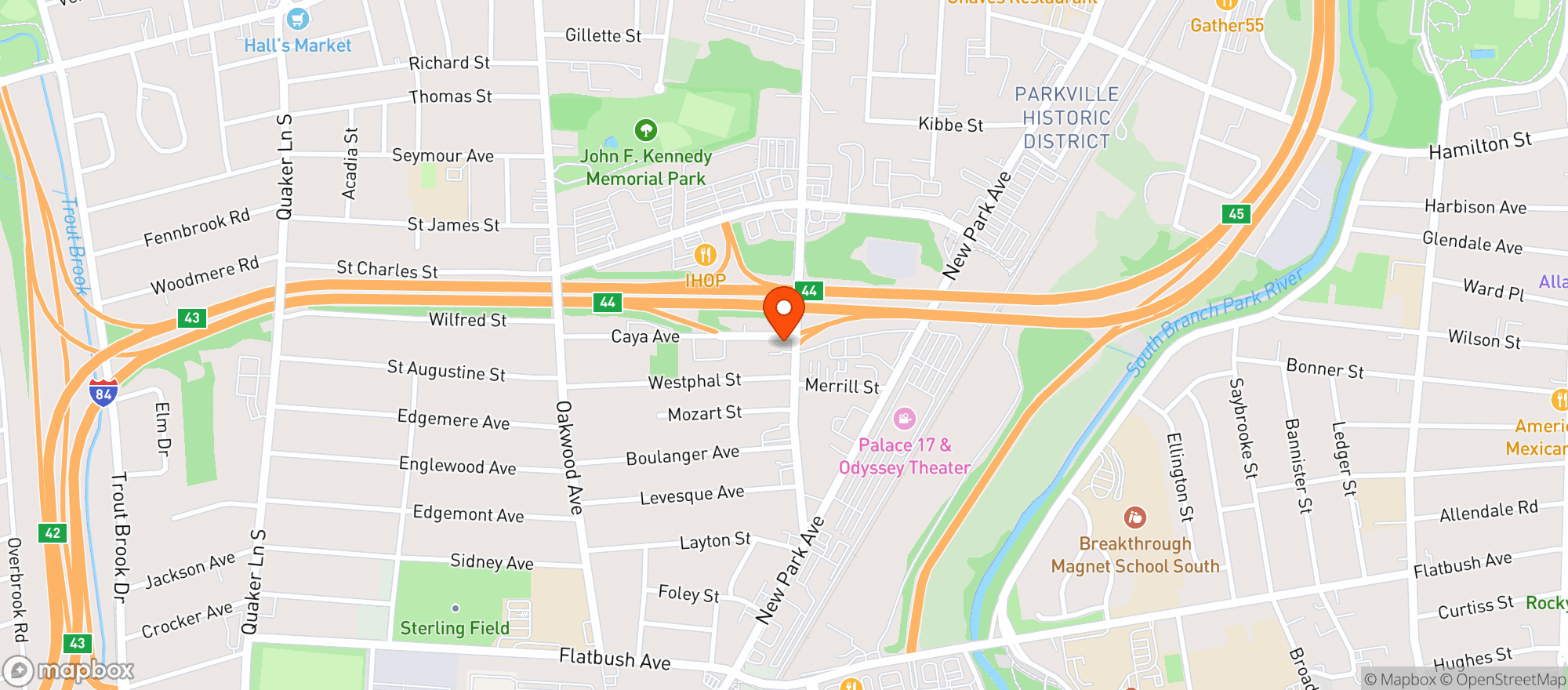 Map showing Liquor Outlet