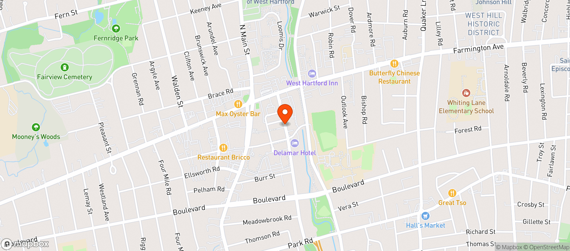 Map showing Whole Foods Market