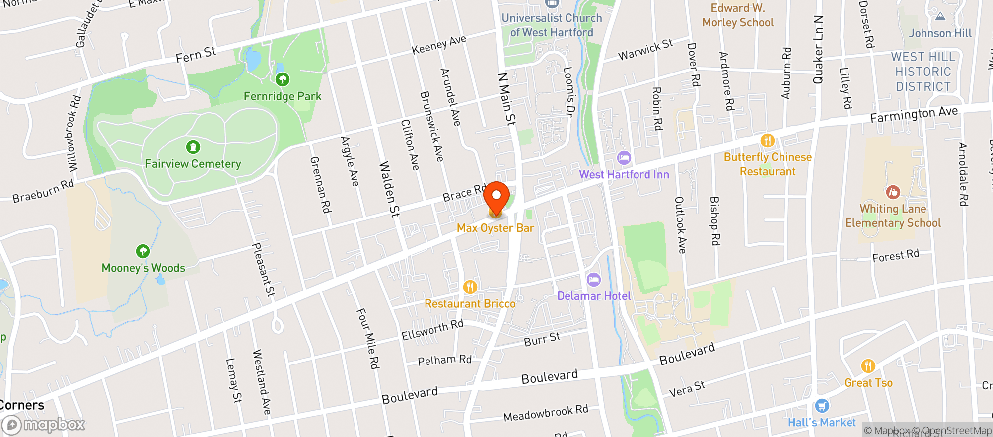 Map showing Arugula