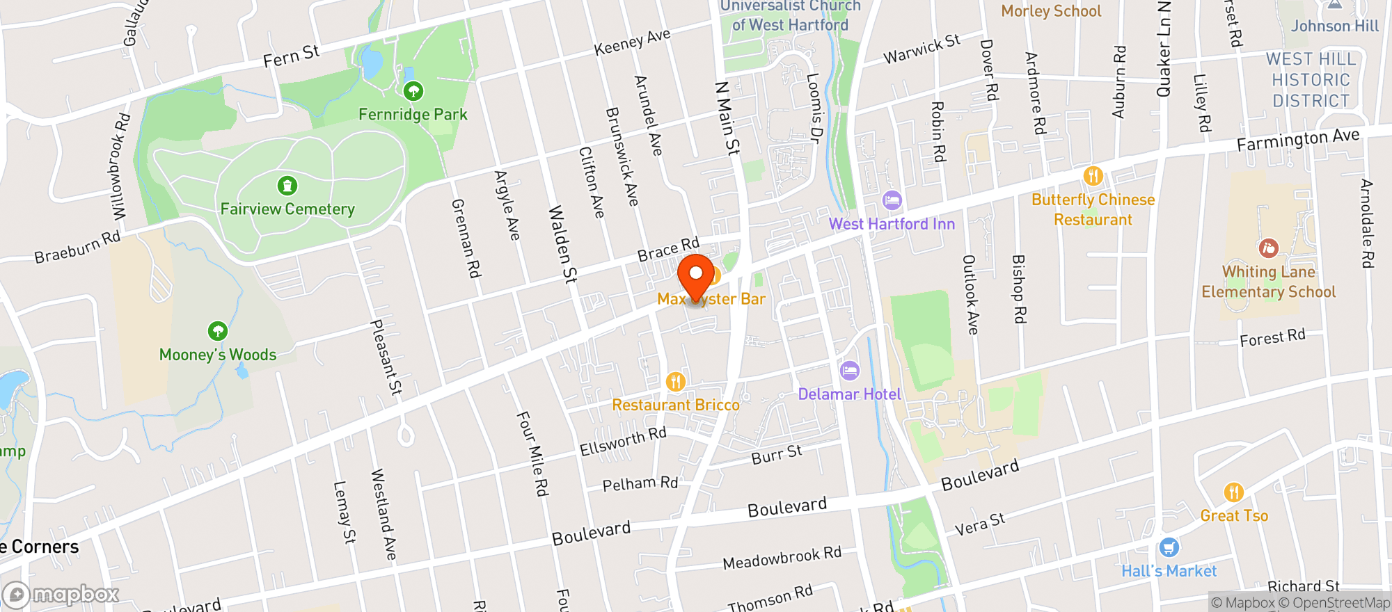 Map showing Bartaco
