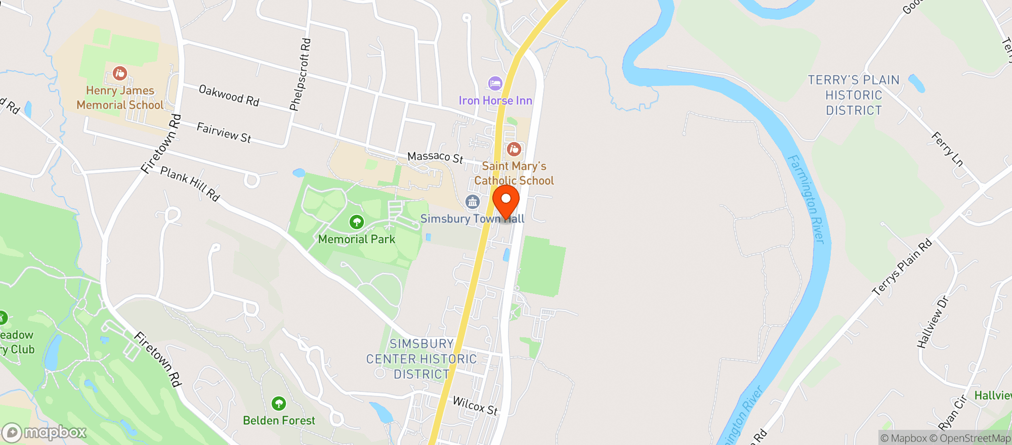 Map showing Wine ETC