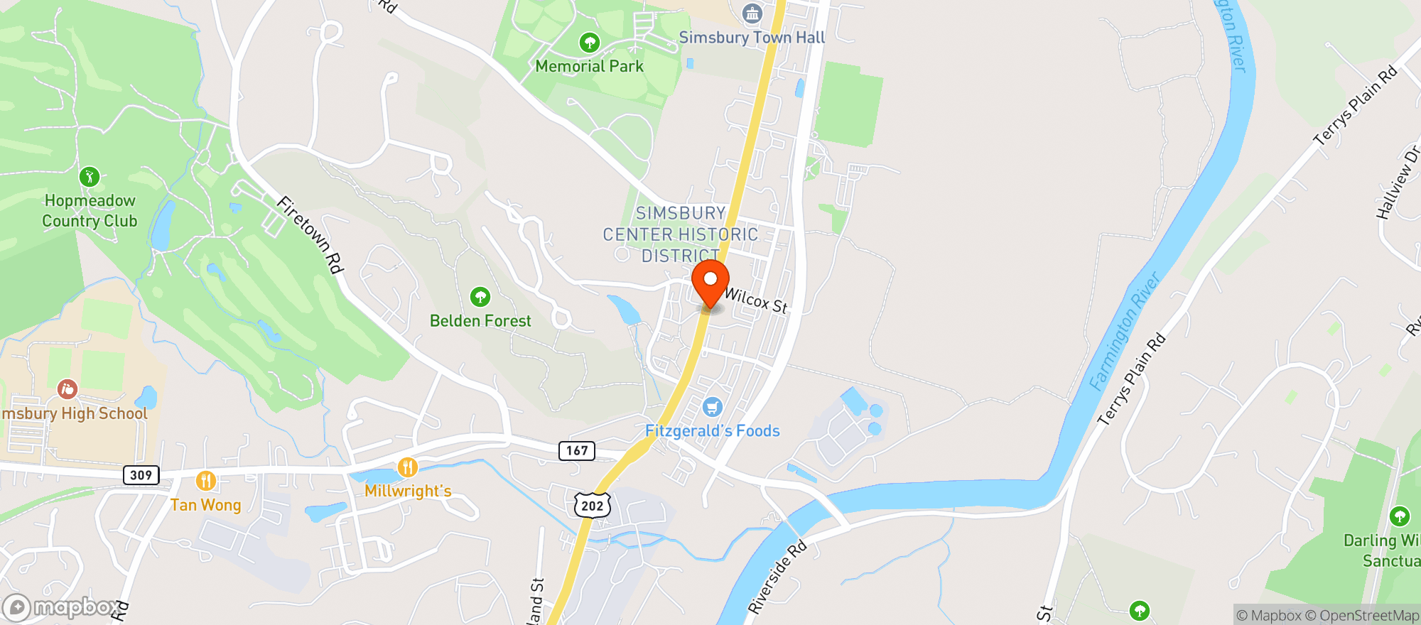 Map showing Harvest Wine & Spirits #3