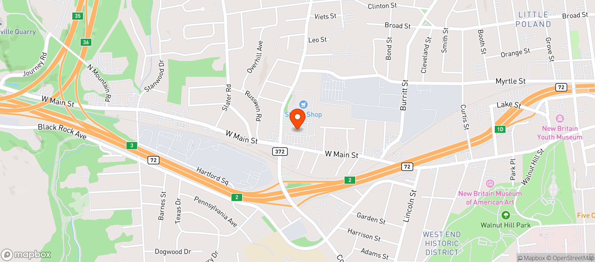 Map showing Liquor Depot (Amazing Grapes)