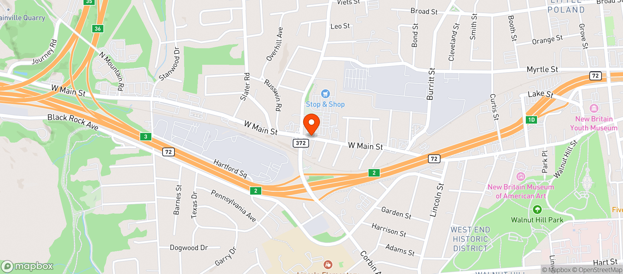 Map showing LIQUOR DEPOT
