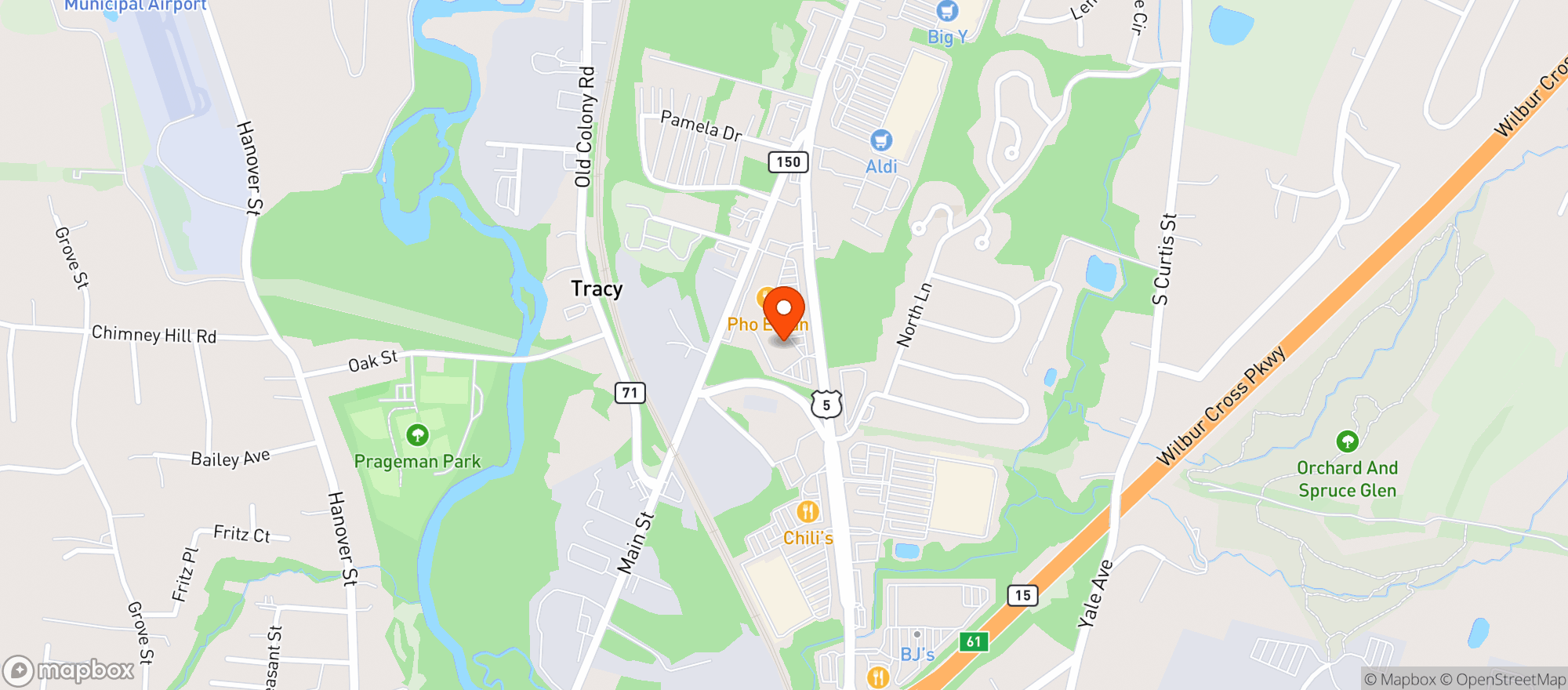 Map showing Empire W&L - Wallingford