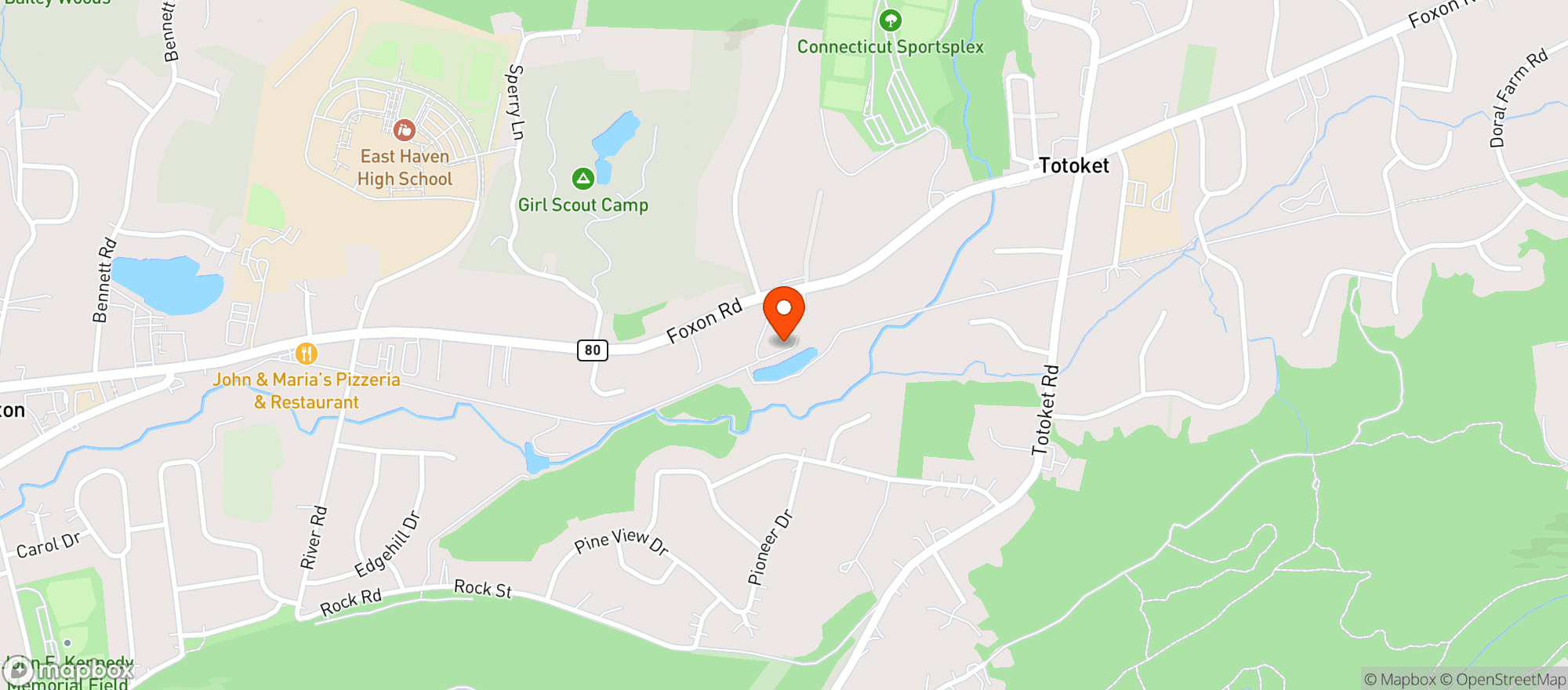 Map showing Absolute Liquors