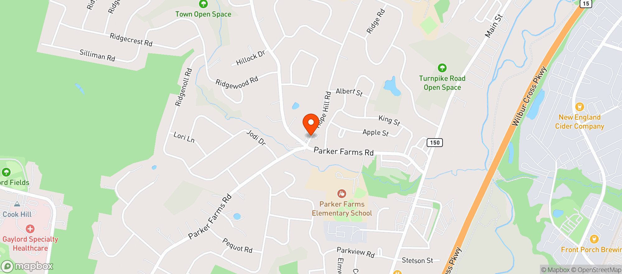 Map showing Westside Wine & Spirits #0