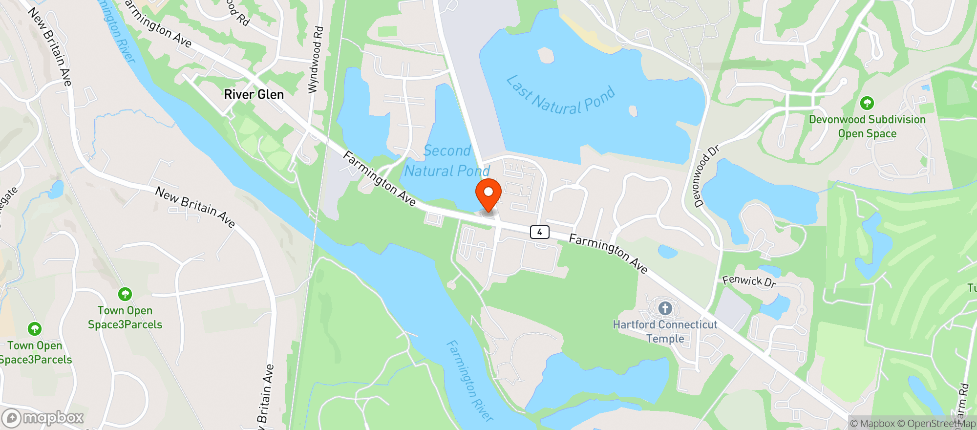 Map showing Sugo Trattoria