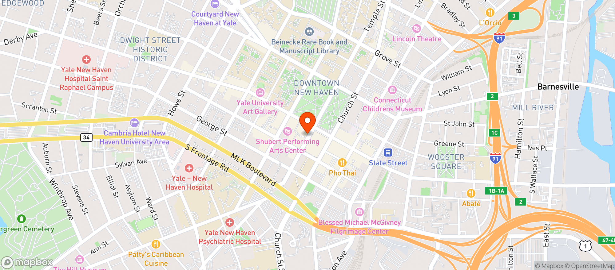 Map showing Prime 16