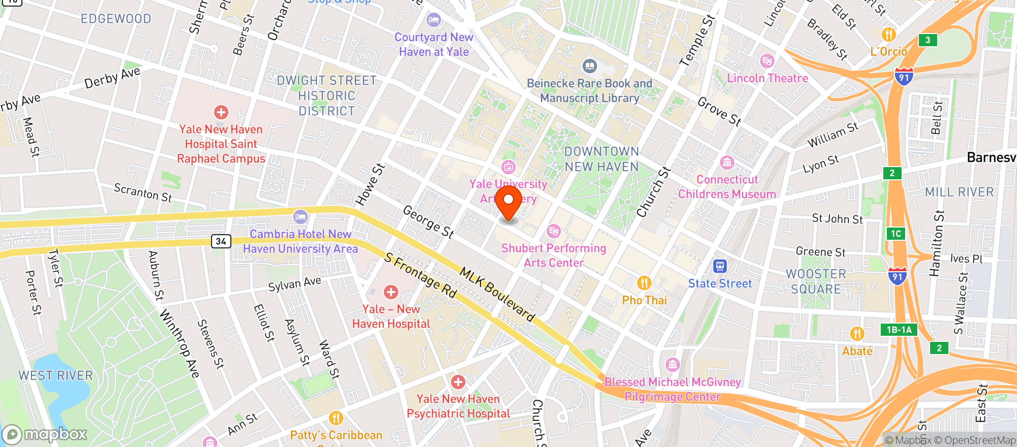 Map showing Geronimo