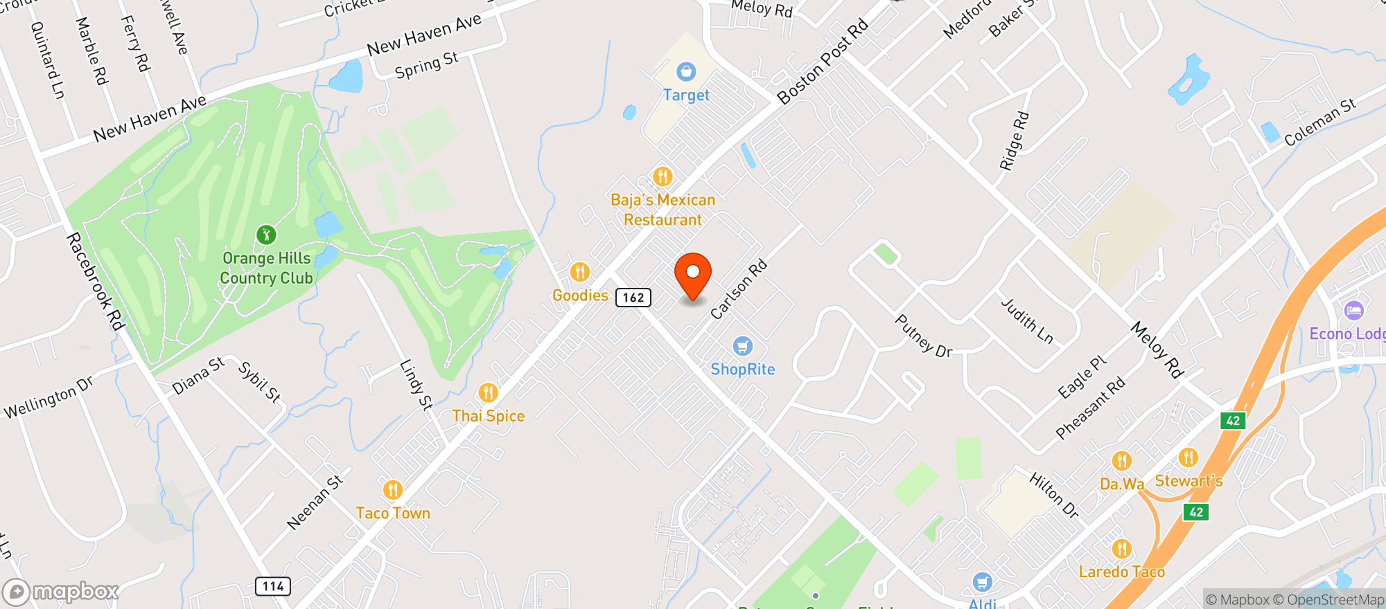 Map showing Gnc