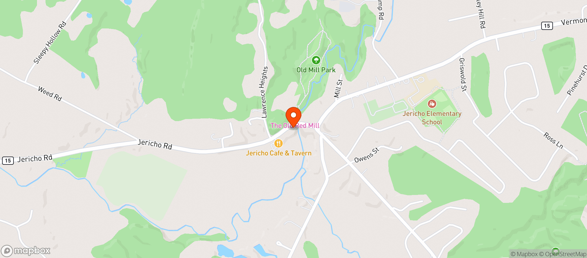 Map showing Stones Throw