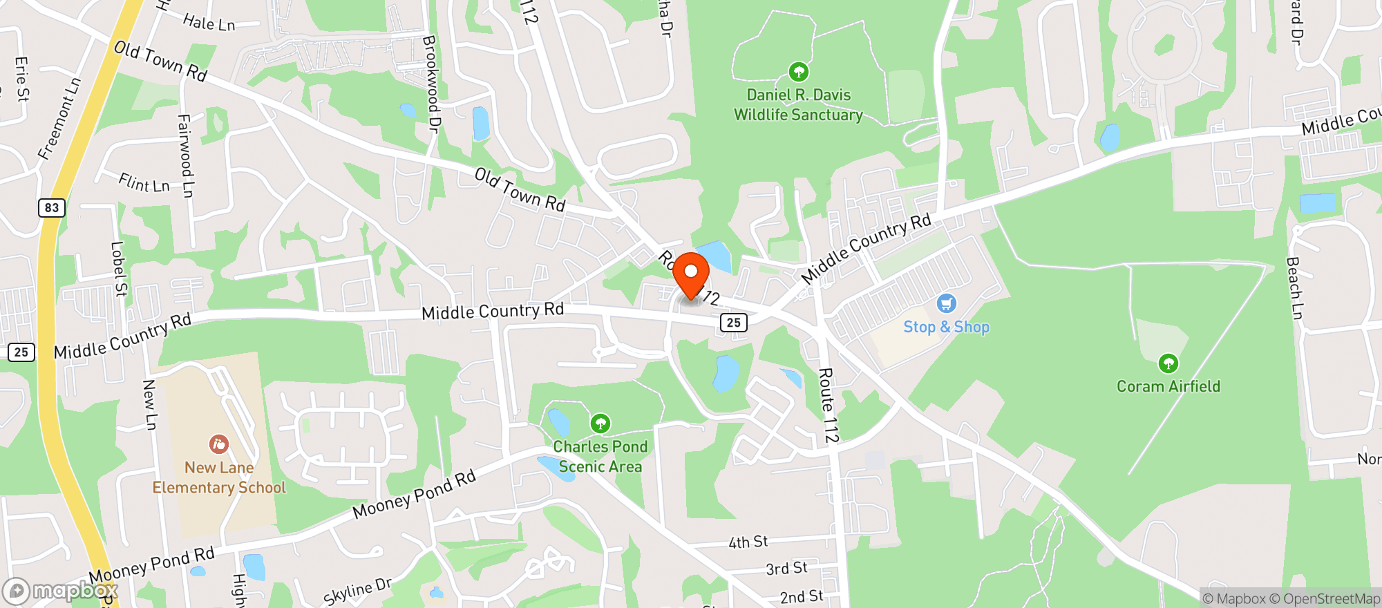 Map showing Superstar Beverage