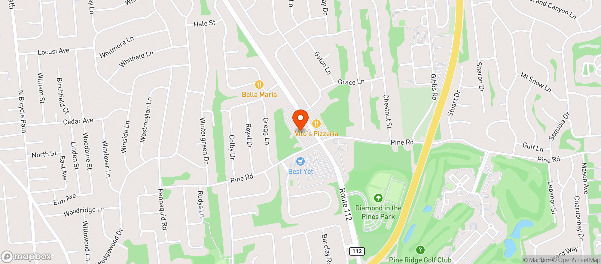 Map showing Cvs Pharmacy #3100