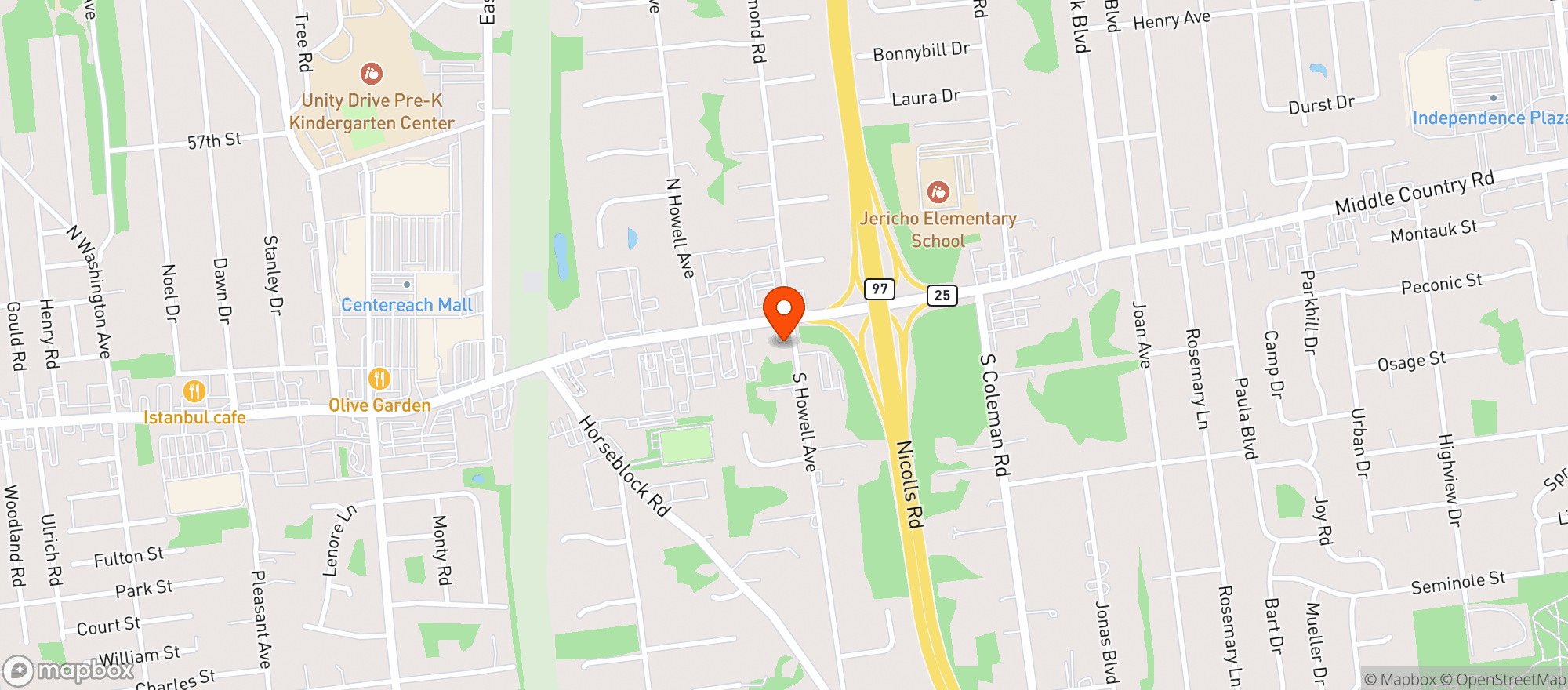 Map showing Torres Minimarket