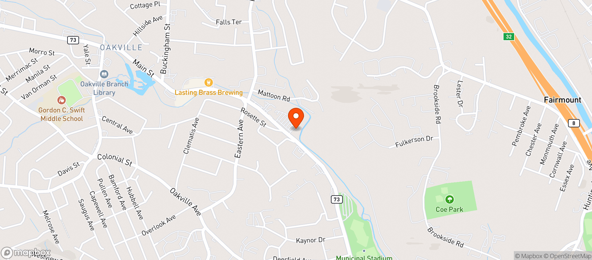 Map showing Nutmeg Fine Wines & Spirits