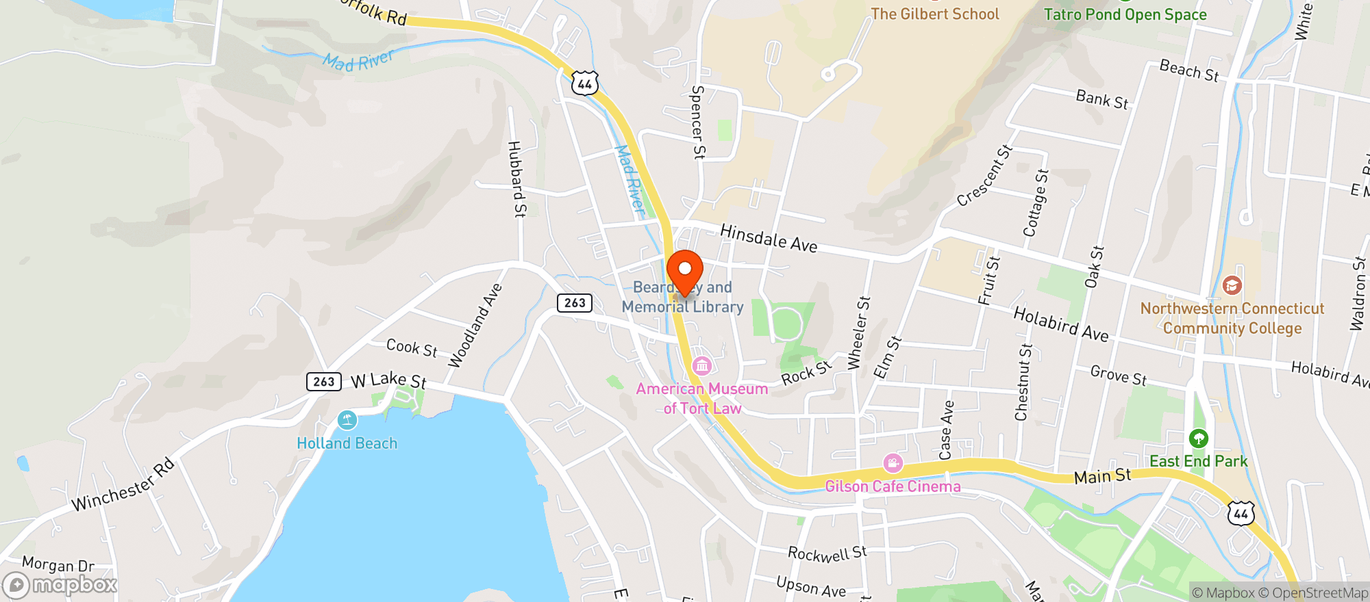 Map showing Jts Cafe