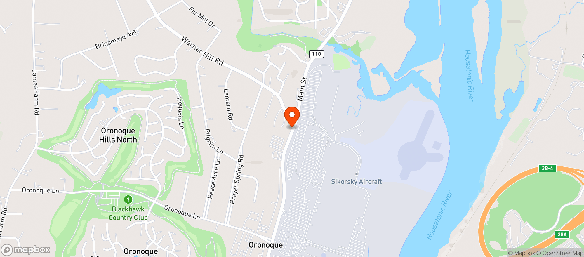 Map showing Sam's Liquors