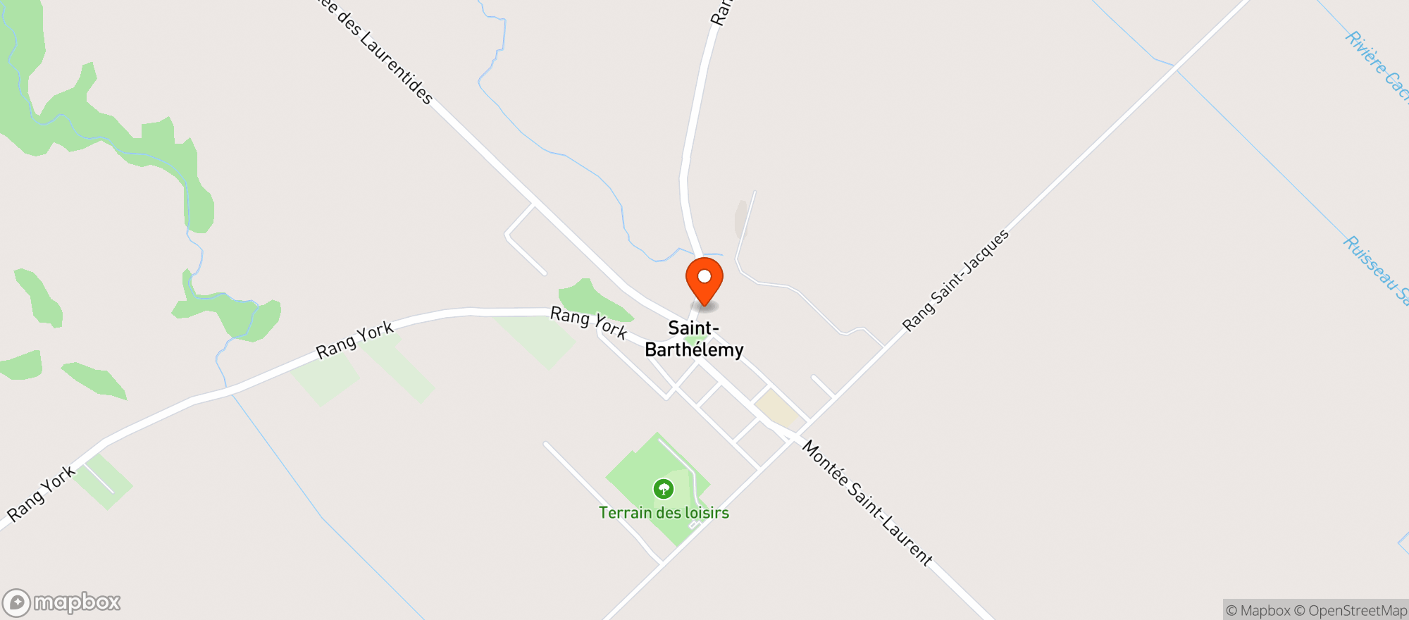 Map showing Marche Bourget Intermarche