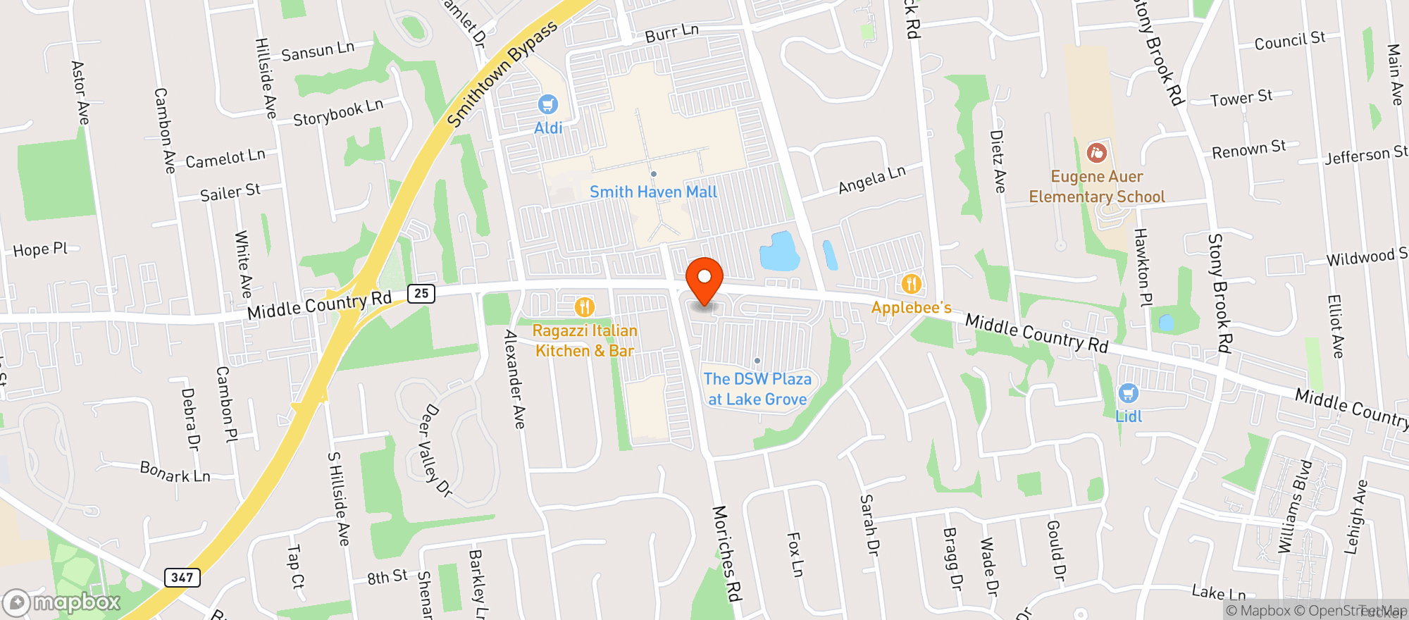 Map showing Millers Ale House #68