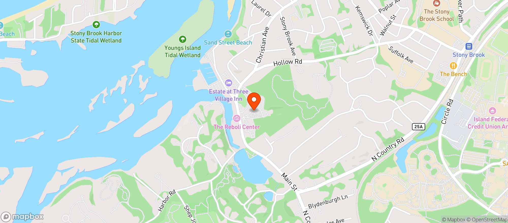 Map showing Non-Alcoholic-Wine LLC (Stony Brook)