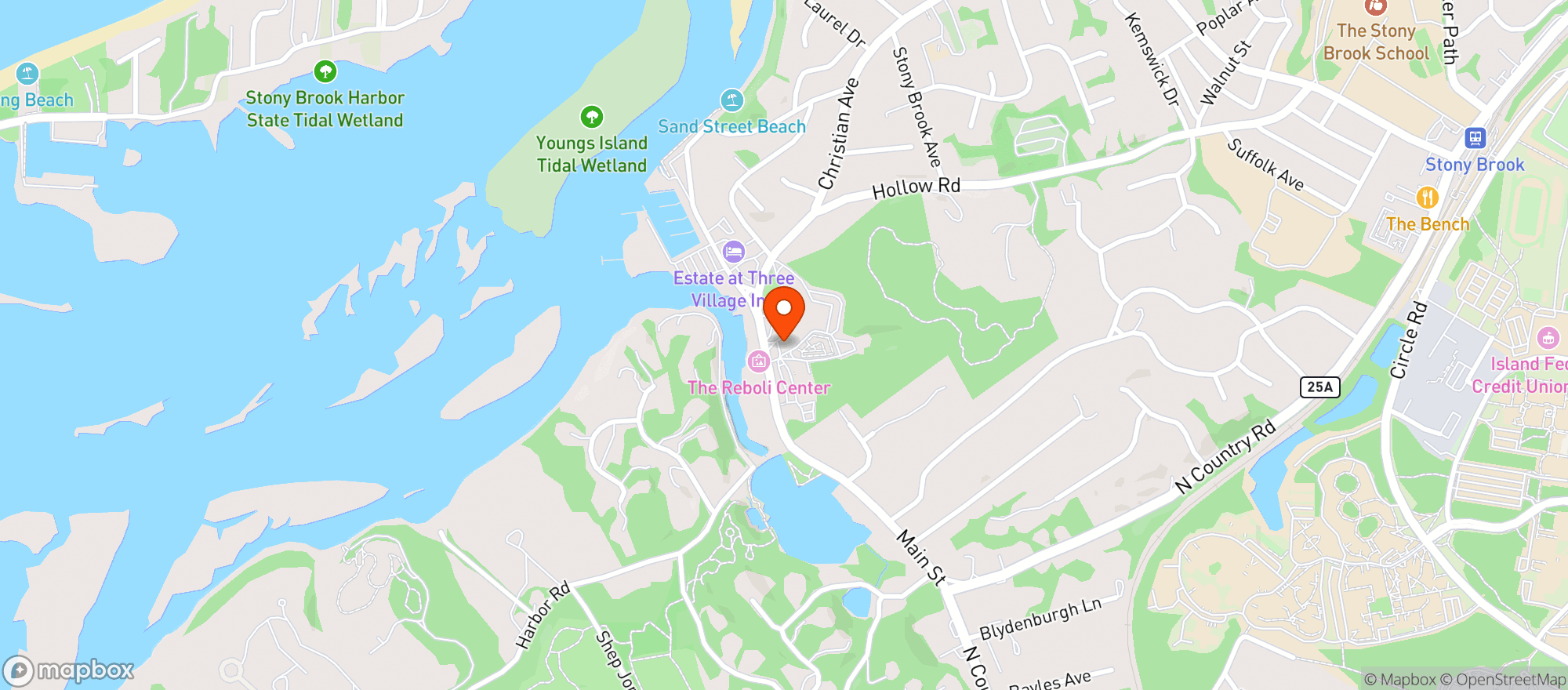 Map showing Lake Side Emotions - Wine boutique