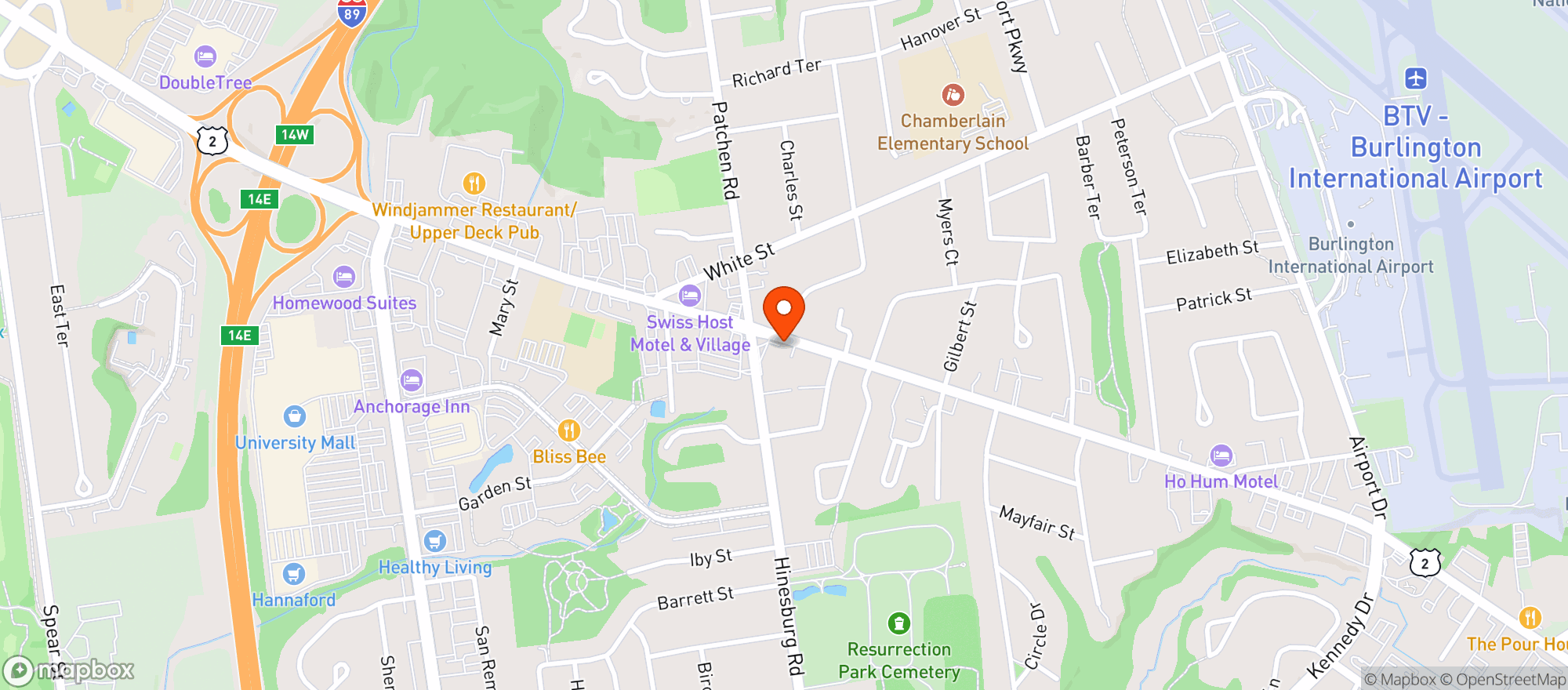 Map showing Rotisserie