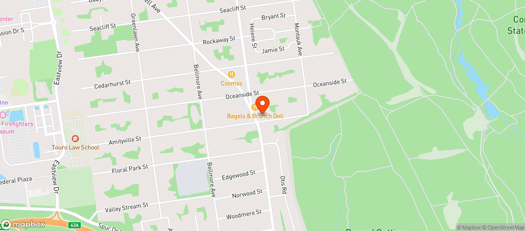 Map showing Cvs Pharmacy #1950