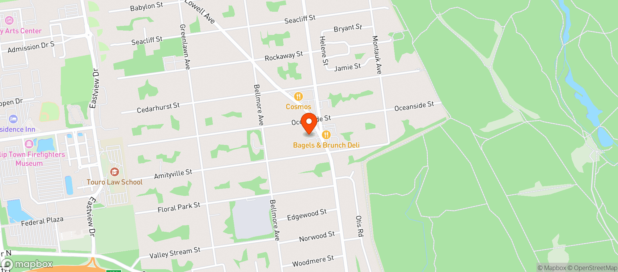 Map showing SUPERSTAR