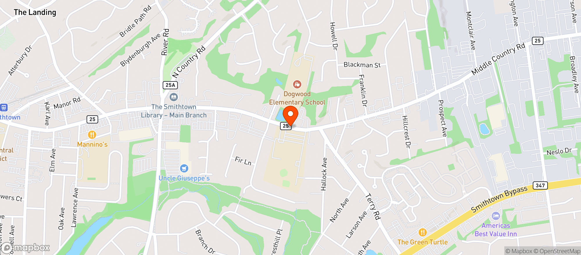 Map showing Old Street Pub