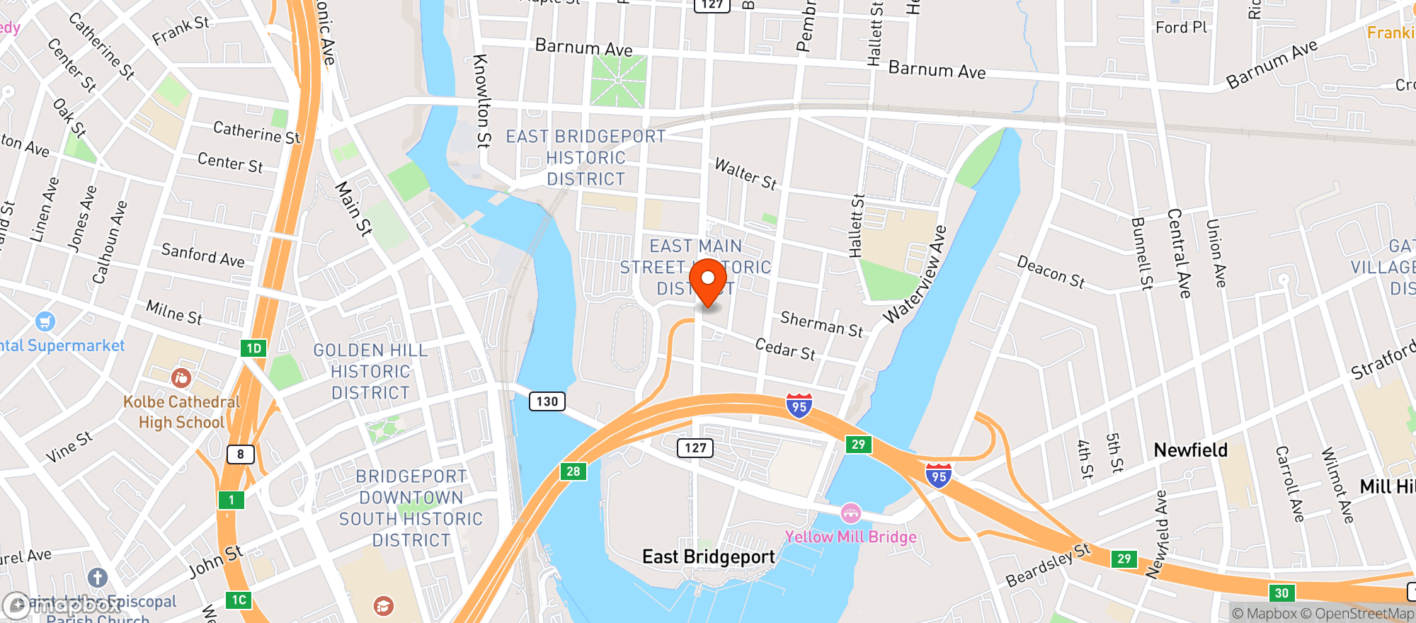 Map showing Mendez Liquor Locker