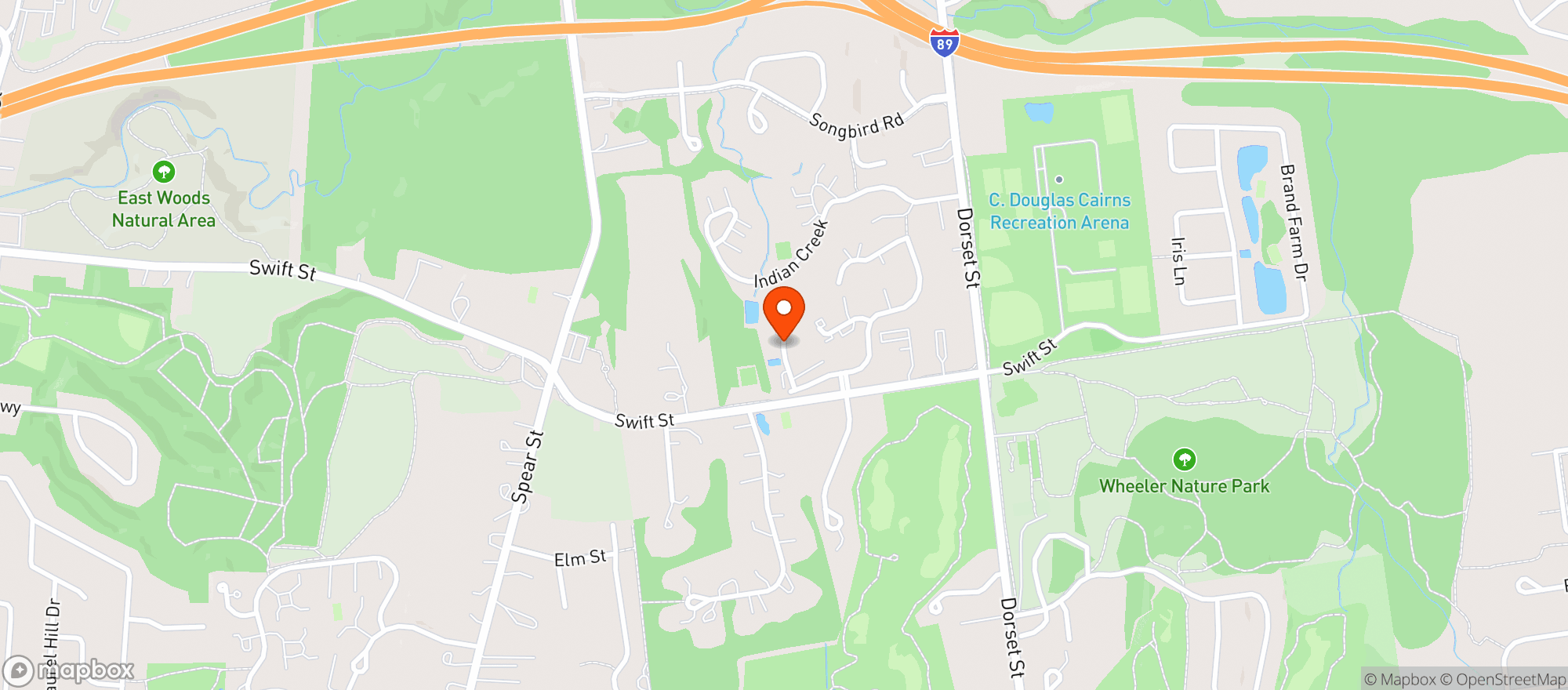 Map showing UNMATCHED
